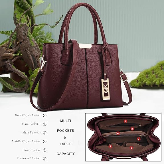 Purses and Handbags for Women Shoulder Tote Bags Top Handle Satchel